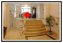 virtual tour hot spots for navigation through various parts of the property, a virtual walk through